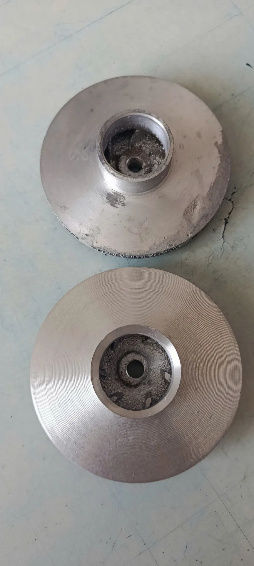 Cánh máy bơm test 